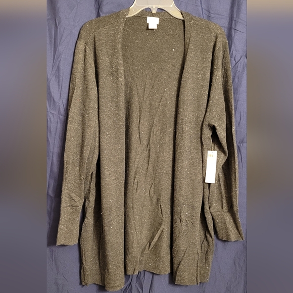 Chico's Sweaters - Chico's Grey Cardigan Sweater